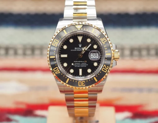 Defect Fake Rolex Sea-dweller 126603 Caliber 3235 Automatic Movement 43mm Gold/steel Case Mens/unisex Watch - Image 3