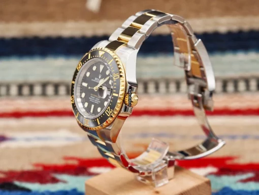 Defect Fake Rolex Sea-dweller 126603 Caliber 3235 Automatic Movement 43mm Gold/steel Case Mens/unisex Watch - Image 8