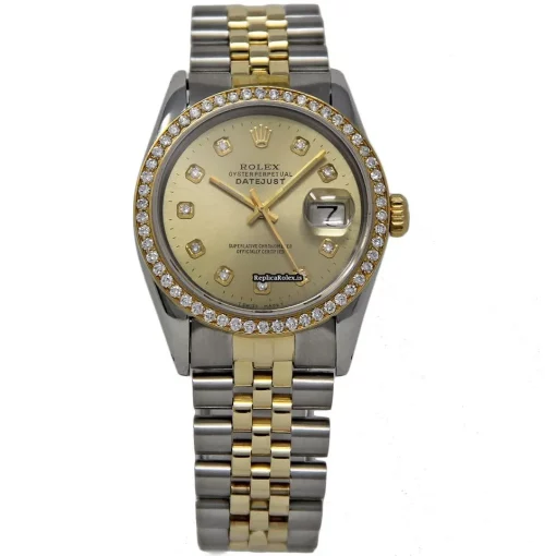 Stylish Replica Rolex Datejust 16013 Automatic Movement 36mm Steel Case Mens/unisex Watch - Image 2