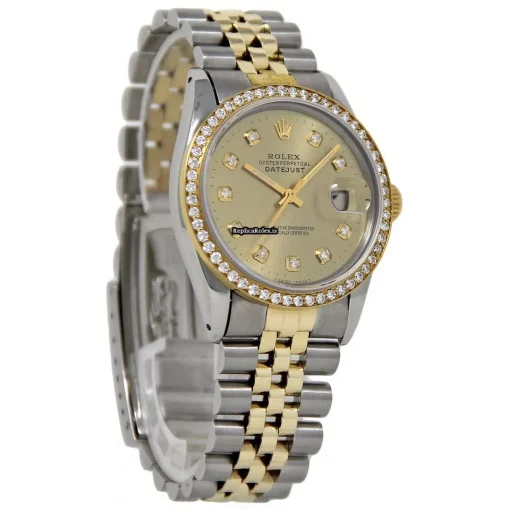 Stylish Replica Rolex Datejust 16013 Automatic Movement 36mm Steel Case Mens/unisex Watch - Image 5