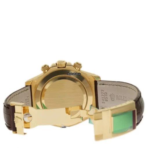 Stylish Imitation Rolex Daytona 116518 Caliber 4130 Automatic Movement 40mm Yellow Gold Case Mens/unisex Watch - Image 4