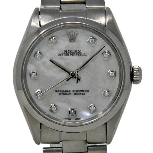 Perfect Replica Rolex Oyster Perpetual 34 1002 Automatic Movement 34mm Steel Case Womens Watch