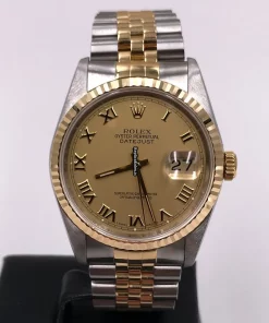 Inexpensive Fake Rolex Datejust 16233 Caliber 3135 Automatic Movement 36mm Gold/steel Case Mens/unisex Watch