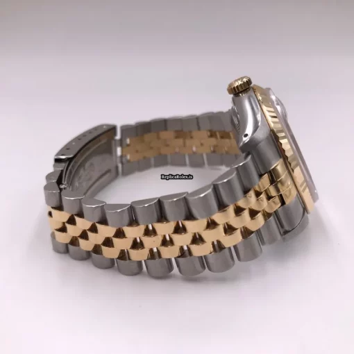 Inexpensive Fake Rolex Datejust 16233 Caliber 3135 Automatic Movement 36mm Gold/steel Case Mens/unisex Watch - Image 7