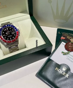 Distinctive Fakes Rolex Gmt-master II 16710 Caliber 3185 Automatic Movement 40mm Steel Case Mens/unisex Watch