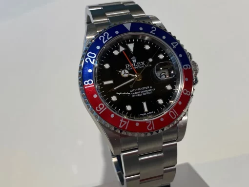 Distinctive Fakes Rolex Gmt-master II 16710 Caliber 3185 Automatic Movement 40mm Steel Case Mens/unisex Watch - Image 2