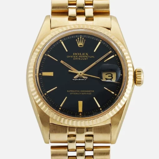 Wonderful Fakes Rolex Datejust 1601 Automatic Movement 36mm Yellow Gold Case Mens/unisex Watch