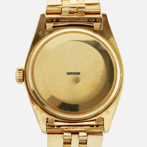 Wonderful Fakes Rolex Datejust 1601 Automatic Movement 36mm Yellow Gold Case Mens/unisex Watch - Image 2