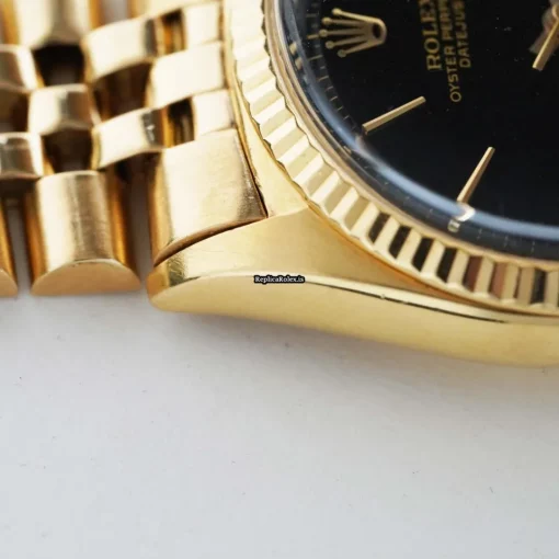 Wonderful Fakes Rolex Datejust 1601 Automatic Movement 36mm Yellow Gold Case Mens/unisex Watch - Image 5