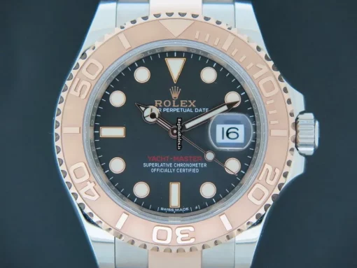 Defect Clone Rolex Yacht-master 40 116621 Automatic Movement 40mm Gold/steel Case Mens/unisex Watch - Image 2