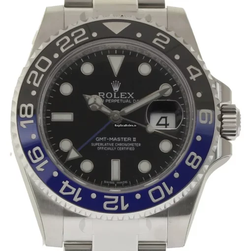 Appealing Fake Rolex Gmt-master II 116710 Caliber 3186 Automatic Movement 40mm Steel Case Mens/unisex Watch