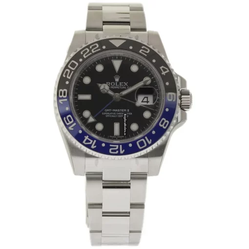 Appealing Fake Rolex Gmt-master II 116710 Caliber 3186 Automatic Movement 40mm Steel Case Mens/unisex Watch - Image 2