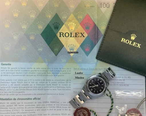 High Quality Replica Rolex Oyster Perpetual 31 177200 Caliber 2231 Automatic Movement 31mm Steel Case Womens Watch - Image 5