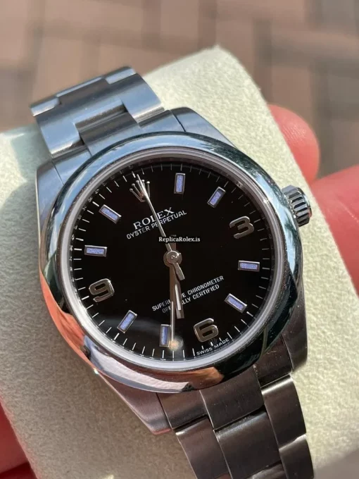 High Quality Replica Rolex Oyster Perpetual 31 177200 Caliber 2231 Automatic Movement 31mm Steel Case Womens Watch - Image 6