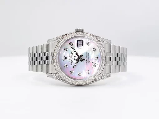 Unique Fake Rolex Datejust Caliber 3235 Automatic Movement 36mm Steel Case Mens/unisex Watch - Image 2