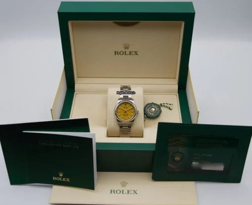 Excellent Copies Rolex Oyster Perpetual 31 277200 Caliber 2232 Automatic Movement 31mm Steel Case Womens Watch - Image 15
