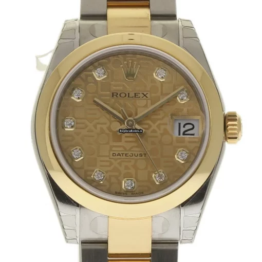 Design Replica Rolex Lady-datejust 178243 Caliber 2235 Automatic Movement 31mm Steel Case Womens Watch