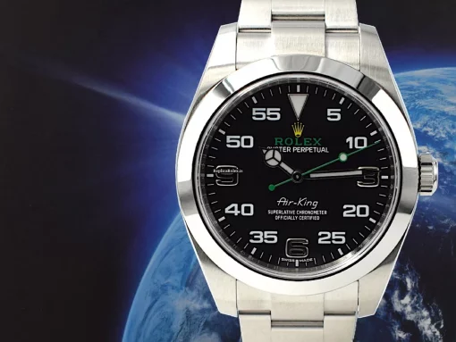 Stylish Replica Rolex Air King 116900 Caliber 3131 Automatic Movement 40mm Steel Case Mens/unisex Watch