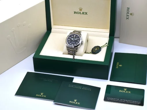 Stylish Replica Rolex Air King 116900 Caliber 3131 Automatic Movement 40mm Steel Case Mens/unisex Watch - Image 7