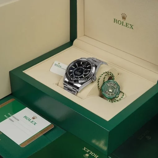 Superior Replica Rolex Sky-dweller 326934 Automatic Movement 42mm Steel Case Mens/unisex Watch - Image 14