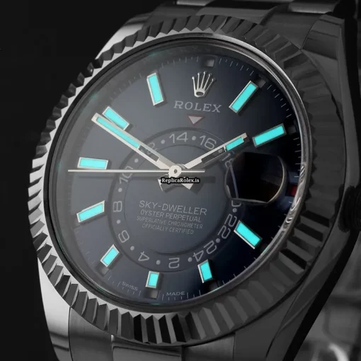 Superior Replica Rolex Sky-dweller 326934 Automatic Movement 42mm Steel Case Mens/unisex Watch - Image 2