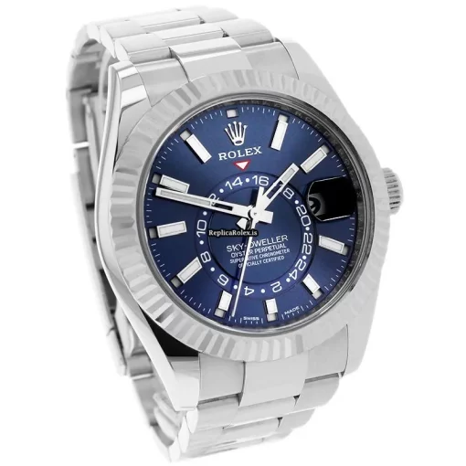 Superior Replica Rolex Sky-dweller 326934 Automatic Movement 42mm Steel Case Mens/unisex Watch - Image 4
