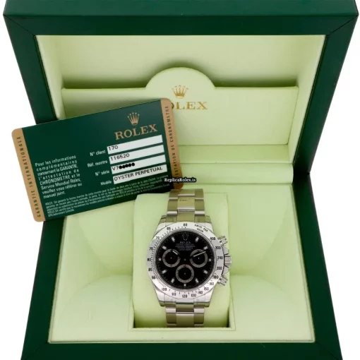 High-end Replica Rolex Daytona 116520 Caliber 4130 Automatic Movement 40mm Steel Case Mens/unisex Watch - Image 9
