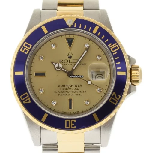 Quality Fake Rolex Submariner Date 16803 Automatic Movement 40mm Steel Case Mens/unisex Watch