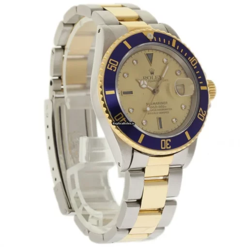 Quality Fake Rolex Submariner Date 16803 Automatic Movement 40mm Steel Case Mens/unisex Watch - Image 5