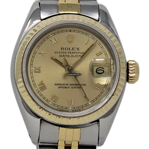 Offering Fake Rolex Lady-datejust 6917 Automatic Movement 26mm Steel Case Womens Watch