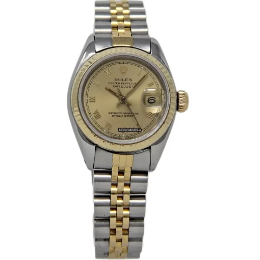 Offering Fake Rolex Lady-datejust 6917 Automatic Movement 26mm Steel Case Womens Watch - Image 2