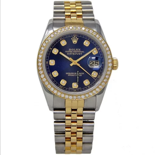 Suitable Copies Rolex Datejust 16013 Automatic Movement 36mm Steel Case Mens/unisex Watch - Image 2