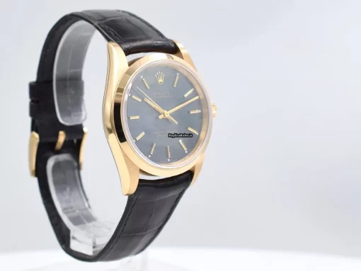 Fabulous Replica Rolex Oyster Perpetual 14208 Automatic Movement 34mm Yellow Gold Case Mens/unisex Watch - Image 2