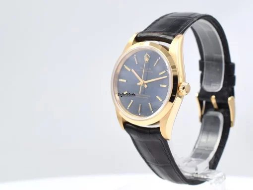 Fabulous Replica Rolex Oyster Perpetual 14208 Automatic Movement 34mm Yellow Gold Case Mens/unisex Watch - Image 3