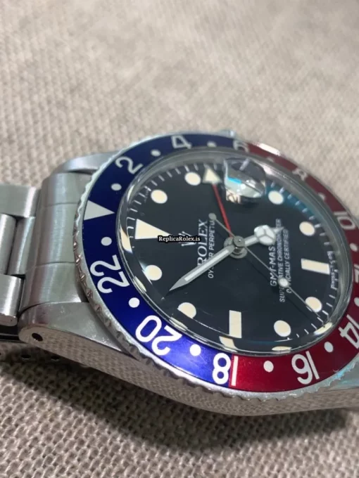 Wonderful Copy Rolex Gmt-master 1675 Caliber 1570 Automatic Movement 40mm Steel Case Mens/unisex Watch - Image 2