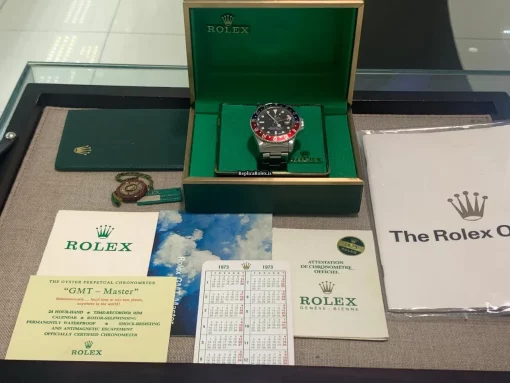 Wonderful Copy Rolex Gmt-master 1675 Caliber 1570 Automatic Movement 40mm Steel Case Mens/unisex Watch - Image 7