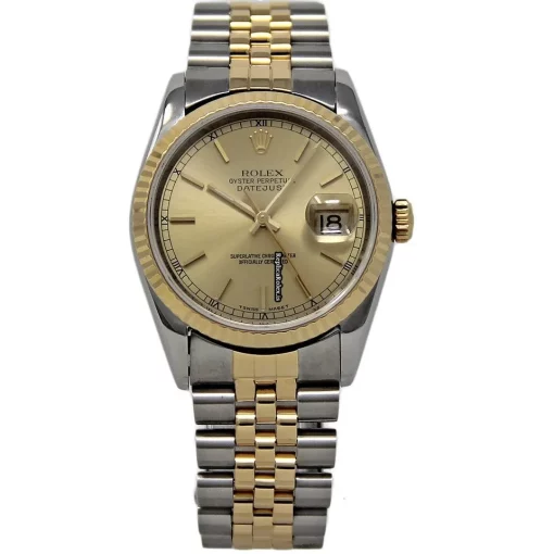 Great Fake Rolex Datejust 16233 Automatic Movement 36mm Steel Case Mens/unisex Watch - Image 2