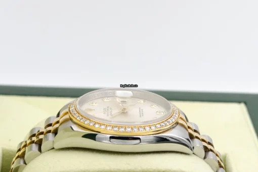 Wonderful Replica Rolex Datejust 116243 Caliber 3135 Automatic Movement 36mm Gold/steel Case Womens Watch - Image 6