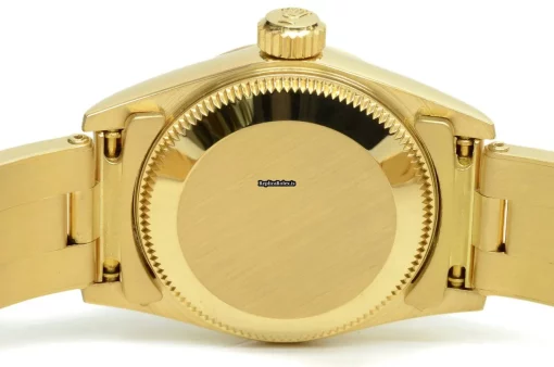 Best Replica Rolex Oyster Perpetual 67198 Caliber 2130 Automatic Movement Yellow Gold Case Womens Watch - Image 14