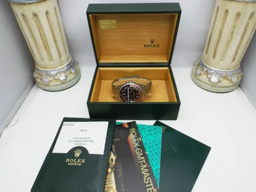 Exquisite Copy Rolex Gmt-master II 16710 Caliber 3185 Automatic Movement 40mm Steel Case Mens/unisex Watch - Image 8