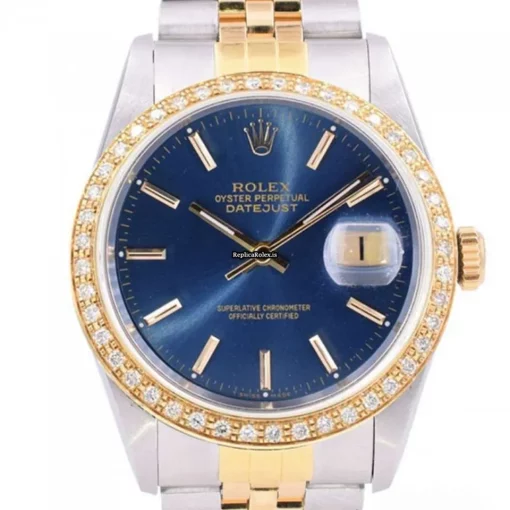 Superior Replica Rolex Datejust 16233 Caliber 3135 Automatic Movement 36mm Gold/steel Case Mens/unisex Watch