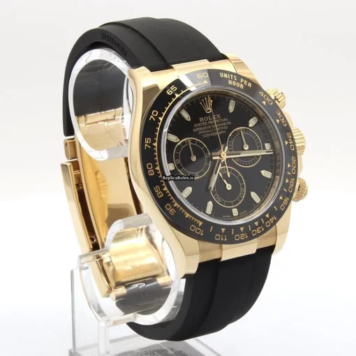 Appealing Replicas Rolex Daytona 116518ln Automatic Movement 40mm Yellow Gold Case Watch - Image 3