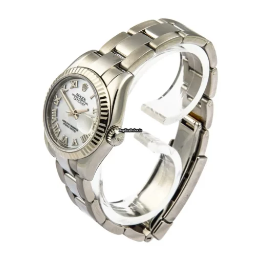 Discount Fake Rolex Lady-datejust 179174ng Automatic Movement 26mm Steel Case Womens Watch - Image 2