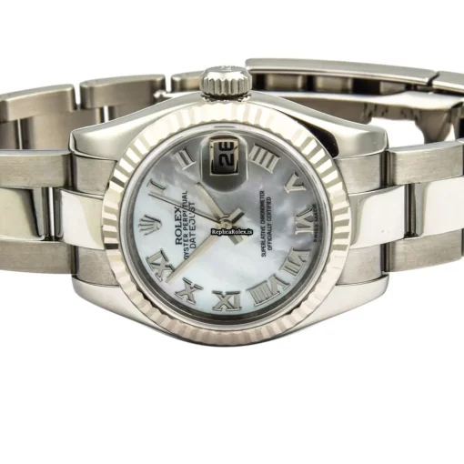 Discount Fake Rolex Lady-datejust 179174ng Automatic Movement 26mm Steel Case Womens Watch - Image 8