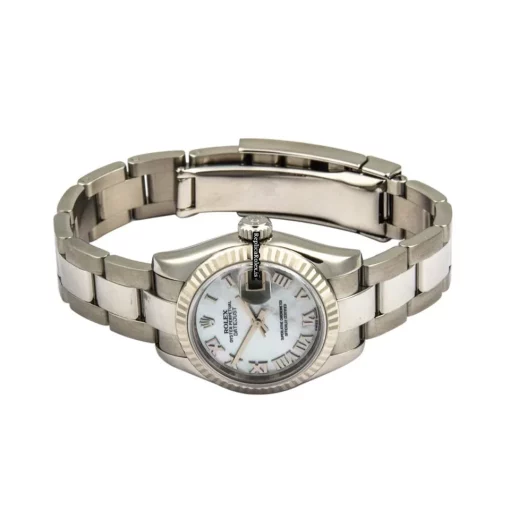 Discount Fake Rolex Lady-datejust 179174ng Automatic Movement 26mm Steel Case Womens Watch - Image 9