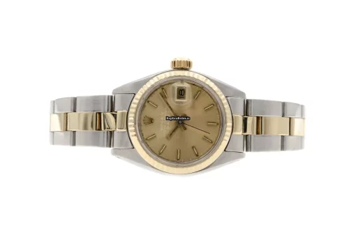 Wonderful Replica Rolex Lady-datejust 6917 Caliber 2030 Automatic Movement 26mm Gold/steel Case Womens Watch - Image 2