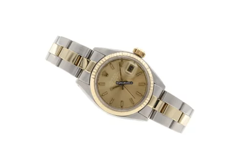 Wonderful Replica Rolex Lady-datejust 6917 Caliber 2030 Automatic Movement 26mm Gold/steel Case Womens Watch - Image 3