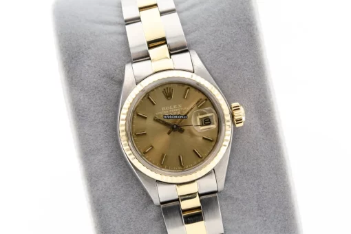 Wonderful Replica Rolex Lady-datejust 6917 Caliber 2030 Automatic Movement 26mm Gold/steel Case Womens Watch - Image 8