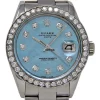 Unique Replica Rolex Oyster Perpetual Date 1501 Automatic Movement 34mm Steel Case Womens Watch