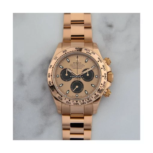 Perfect Replica Rolex Daytona 116505 Caliber 4130 Automatic Movement 40mm Rose Gold Case Mens/unisex Watch - Image 2